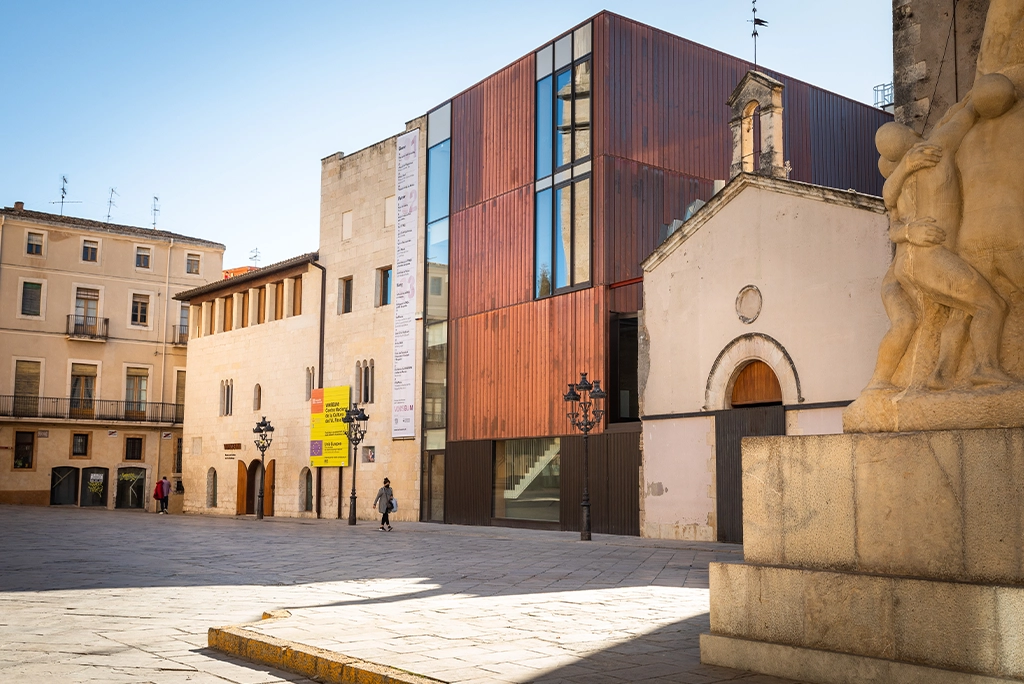 Entrée du musée Vinseum en Catalogne (Espagne)